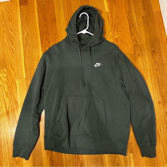 Nike Shirts Nike Men Green Hoodie Size M Poshmark